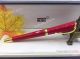 2019 Copy Mont Blanc Muses Marilyn Monroe Gold and Red Fountain Pen (4)_th.jpg